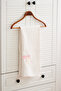 Rabbit and Girl Embroidered Muslin Baby Blanket - 90X90 cm - 7