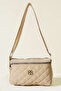 Women's Multi-Compartment Quilted Shoulder Bag - 3