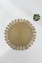 Jute Straw Look Placemat Handmade Washable Natural Table Placemat - 7