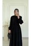 Molly Nelly Women's Button Detailed Long Muslin Dress - 5