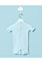 Infant Girls Blue Printed Swimsuit - 4