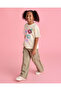 Girls Yellow Flower With Sequins T-Shirt - 5