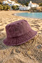 Unisex Vintage Washed Canvas Bucket Hat - Retro Fisherman Hat - 3