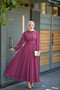 Embroidered chiffon dress - 4