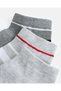 Senior Boys Assorted 3 Pairs Ankle Length Socks - 2