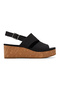 Women's / Girls' Sandals 10020765 Claudine Melange Woven Black - 2