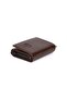 Women's Mechanized Card Holder and Wallet - Brown - 2
