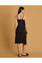 Women Black Embellished Chemise - 3