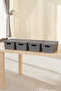 Seul 4 Liter Storage Organizer Box |   Multi-Purpose Organizer |   27.5 X 18 X 12 cm Gray - 2