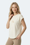 Kapa Women's Ecru T-Shirt - 4