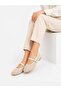 Mink Buckle Tweed Fabric Women's Ballerinas Daily Comfortable Stylish Useful Ballerinas