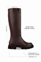 Stood Women's Thick Soled Boots with Sewing Detail B4255 - 3