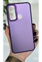 Redmi Note 8 Compatible Purple Color Gradient Matte Silicone Case with Camera Frame Luxury Electro - 4
