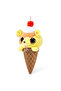Sweet Cone Ice Cream Plush Toy Jelly – Soft and Adorable Baby Gift | - 2