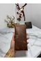 Viral Genuine Crazy Leather Unisex Wallet with Handy Phone Compartment - Handheld Portfolio - 5