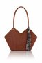 Women's Linen Shoulder Bag Straw Look Stylish Daily Hand and Shoulder Bag Large Volume Zippered Bag