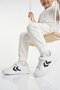 White Black Velcro Lightweight Skin Unisex Children's Sports Shoes 900869 Hml Malmo Jr