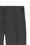 7 Drop Slim Fit Slim Fit Stretch Fabric Flexible Elastic Waist Pleated Canvas / Chino Trousers