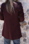 Plum Single Button Blazer - 4