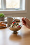 Aurea 8 cm Steel Ice Cream Bowl, Serving Bowl, Snack Bowl, and Presentation Bowl - 4
