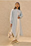 Hakim Collar Long Tunic Ice Blue - 4