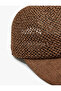 Ribbon Detailed Straw Cap Hat - 4