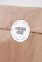 Adhesive Sticker, Round Label Diameter 3 Cm, Glossy Finish "Thank You for Choosing Us", 117 Pcs - 4