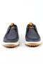 Genuine Leather Navy Blue Nubuck Casual Men's Shoes - Flex255102 - 3