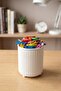 3 Makeup Brush and Comb Organizers |   Multi-Purpose Cosmetics |   Bathroom Organizing Box |   Organizer |   900 ml |   White - 7