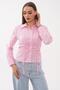 Women's Long Sleeve Shirt with Gathered Front Detail 260493 - - 2
