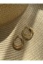 Gold Hoop Earrings - 2