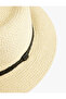 Straw Fedora Hat - 3