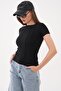 Women's Green Crew Neck T-Shirt 260478 - 2