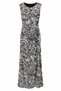 Zebra Pattern Maxi Dress
