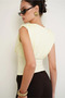 Vatkali V-Neck Blouse with Gathered Effect and Tightening Effect - 8