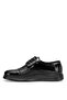 Elit 26Yslros01R Men's Genuine Leather Casual Shoes Black - 4