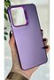 Redmi 13C Compatible Purple Color Gradient Matte Silicone Case with Camera Frame Luxury Electro - 3