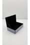 Chrome Silver Rectangular Jewelry Box
