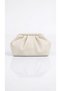 Dina Magnet Closure Women's Hand and Shoulder Bag Cream - 4