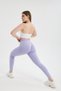Drop Series Hip Scrunch Push up Gathering Elastic High Waist Women's Sports Leggings - Pilates/Yoga/Fitness Leggings - 4
