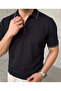 Knitwear T-Shirt Half Zip Full Fit Premium - 2