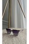 Aria Women's Smoked Gradient Glass Modern Design Sunglasses – Uv400 Protection, Stylish Square Frame - 2