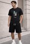 Unisex Summer Oversize T-Shirt & Shorts Set – Comfortable Fit Sports Combination