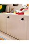 2 Pieces Children's Room Cabinet Handle Diameter 3.8 cm Set of 2 Drawer Shaped Cabinet Knob Anthracite 006513 - 5
