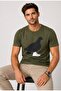 Pamuklu Modern Amusement Cali Crown Print T-Shirt - 2