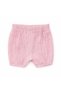 Baby Girl Embroidered Shirt and Shorts Muslin Set 2-Piece Set - 5