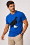 Pamuklu Modern Amusement Cali Crown Print T-Shirt - 3