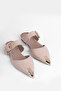 Ballerina Shoes Open-Back Ballerinas Flat-Soled Ballerinas Pointed-Toe Ballerinas - 5