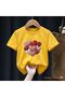 Little Hearts Knitted Printed 100% Children's Unisex T-Shirt 5 6 -7 8-9 10 -11 12 Years Old