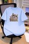 Oversize Kids Teen T-Shirt 100% Cotton Printed Comfortable Fit Casual Stylish T-Shirt
